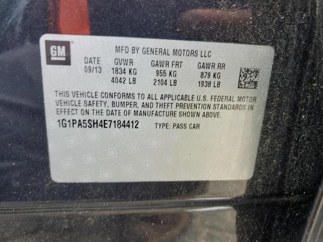 2014 CHEVROLET CRUZE LS - 1G1PA5SH4E7184412