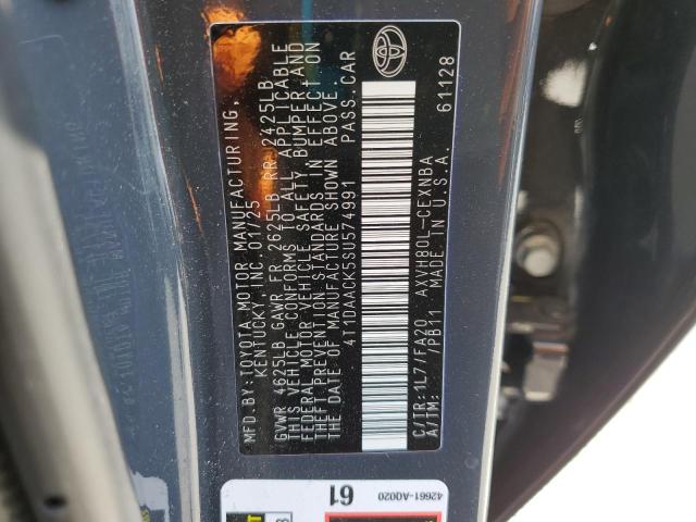 2025 TOYOTA CAMRY XSE - 4T1DAACK5SU574991