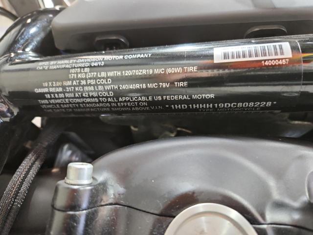 2013 HARLEY-DAVIDSON VRSCDX NIG 1HD1HHH19DC808228
