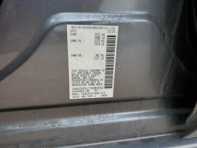 2020 NISSAN LEAF SV 1N4AZ1CP1LC308442