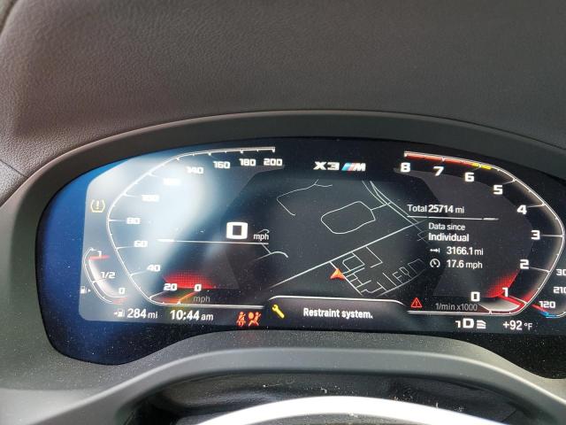 2021 BMW X3 M COMPE 5YMTS0C06M9E92497