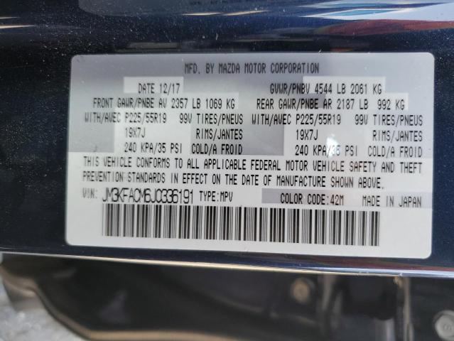 2018 MAZDA CX-5 TOURI - JM3KFACM6J0336191