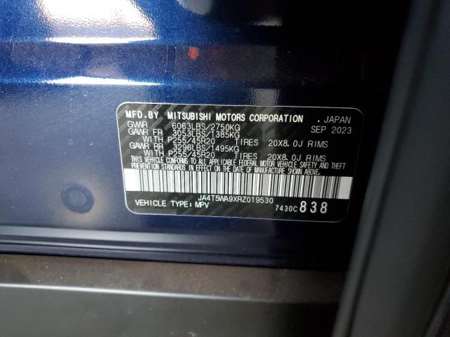 2024 MITSUBISHI OUTLANDER JA4T5WA9XRZ019530