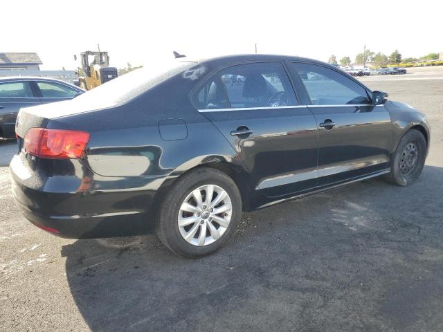 VOLKSWAGEN JETTA SE 2014 black  gas 3VWD07AJ3EM354078 photo #4