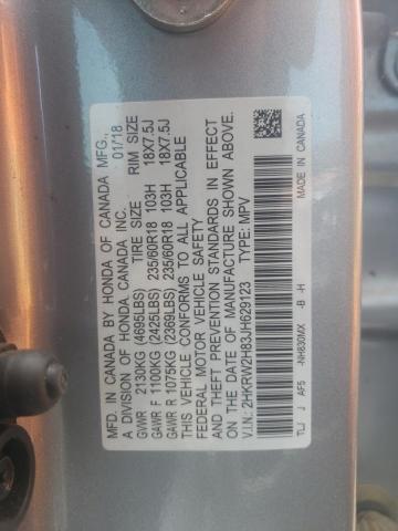 2018 HONDA CR-V EXL 2HKRW2H83JH629123