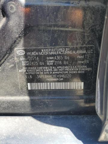 2014 HYUNDAI SONATA GLS - 5NPEB4AC8EH946020