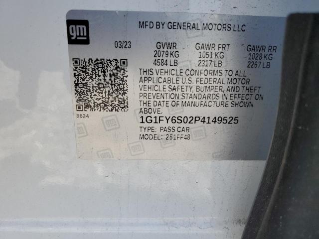 2023 CHEVROLET BOLT EUV L 1G1FY6S02P4149525