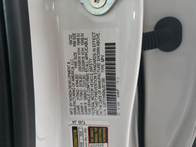 2022 ACURA RDX TECHNO 5J8TC1H54NL007390