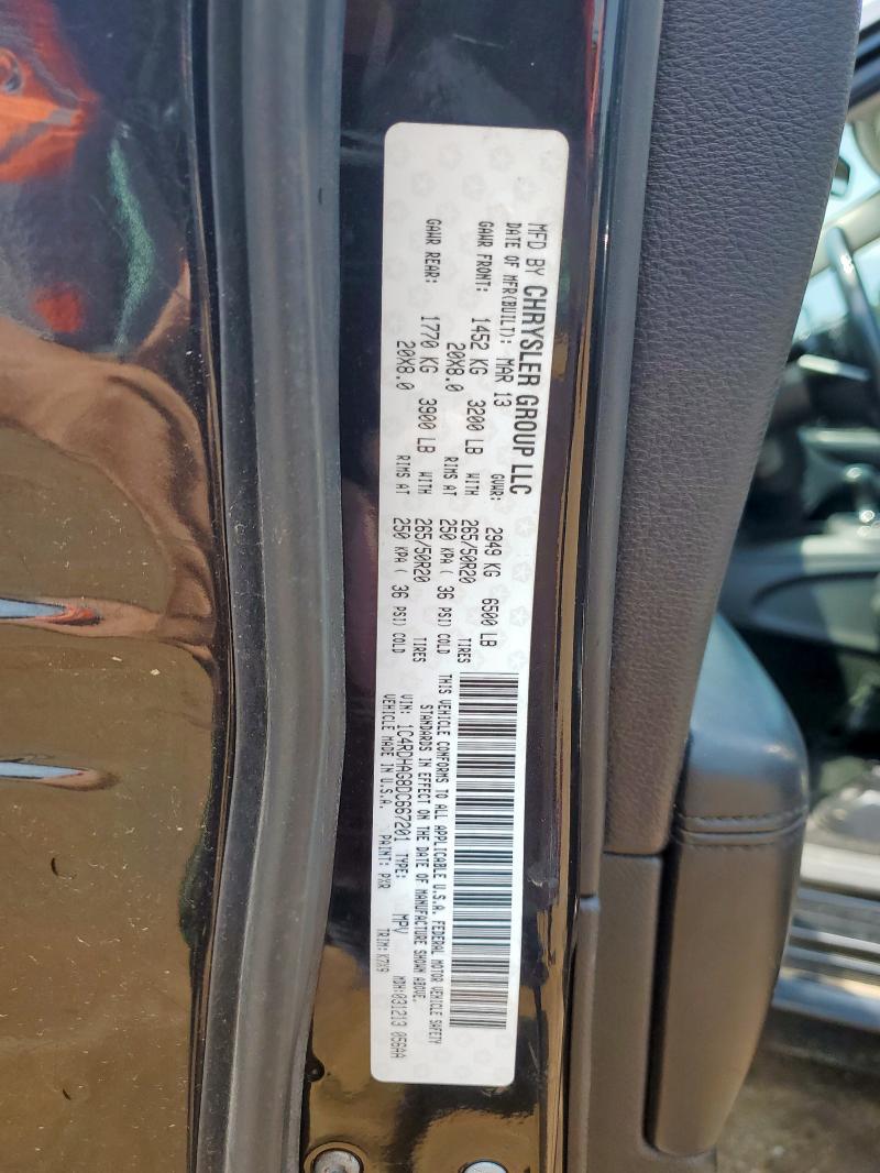 2013 DODGE DURANGO SX - 1C4RDHAG8DC667201