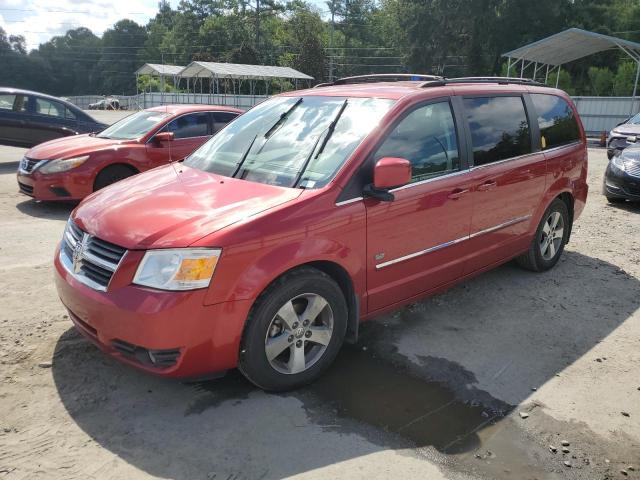DODGE GRAND CARA 2009 red sports v gas 2D8HN54X99R639569 photo #1