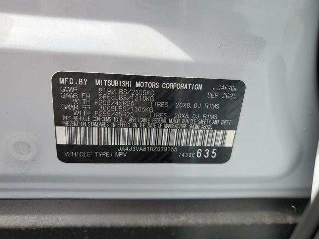 2024 MITSUBISHI OUTLANDER JA4J3VA81RZ019155