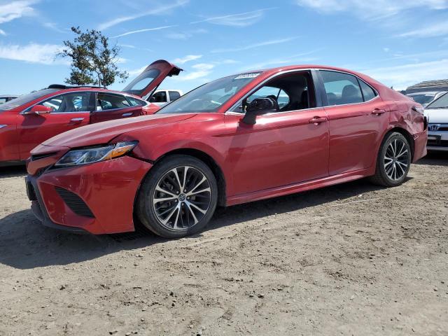 TOYOTA CAMRY L 2019 red  gas 4T1B11HK6KU236516 photo #1