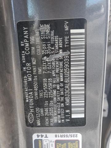 2020 HYUNDAI TUCSON LIM KM8J3CAL6LU259039