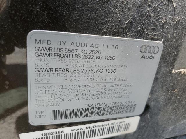 wa1dkafp7ba059947 - 2011 Audi q5 premium plus - #63165305