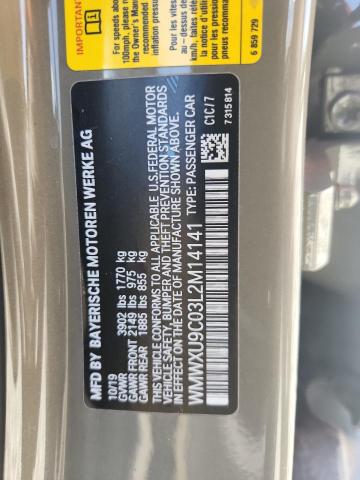 2020 MINI COOPER S WMWXU9C03L2M14141
