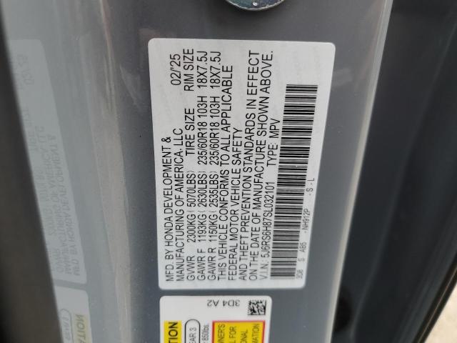 2025 HONDA CR-V SPORT 5J6RS6H87SL032101