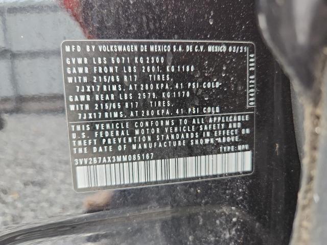 2021 VOLKSWAGEN TIGUAN SE - 3VV2B7AX3MM085167