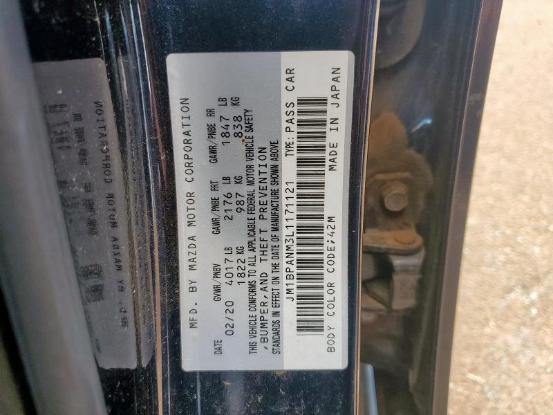 2020 MAZDA 3 PREMIUM JM1BPANM3L1171121