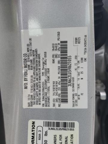 2015 LINCOLN MKZ HYBRID 3LN6L2LU5FR621055