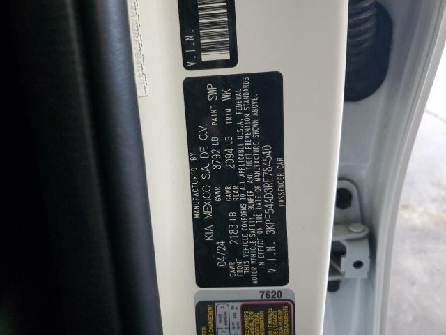 2024 KIA FORTE GT L 3KPF54AD3RE784540
