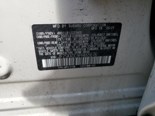2023 SUBARU FORESTER P JF2SKADC9PH465676