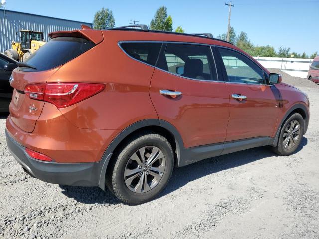 HYUNDAI SANTA FE S 2013 orange  gas 5XYZU3LB3DG099374 photo #4