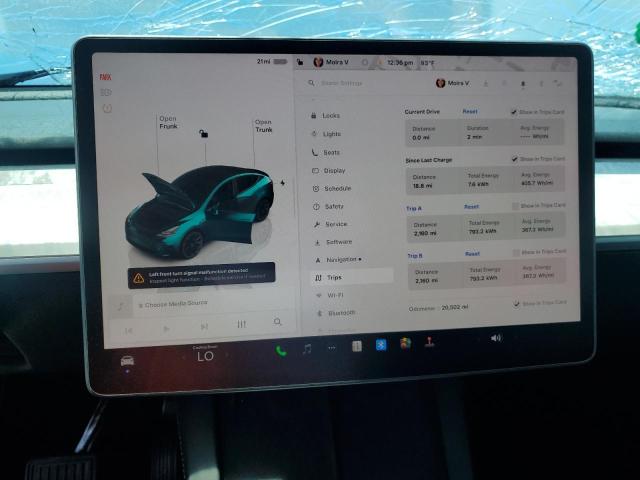 2024 TESLA MODEL Y 7SAYGDED3RF008242