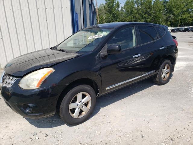 NISSAN ROGUE S 2013 black  gas JN8AS5MV3DW640082 photo #1