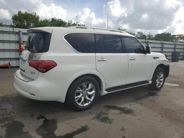 INFINITI QX56 2012 white 4dr spor gas JN8AZ2NF4C9519396 photo #4