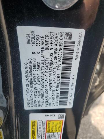 2024 HONDA CIVIC EX 2HGFE1F78RH336995