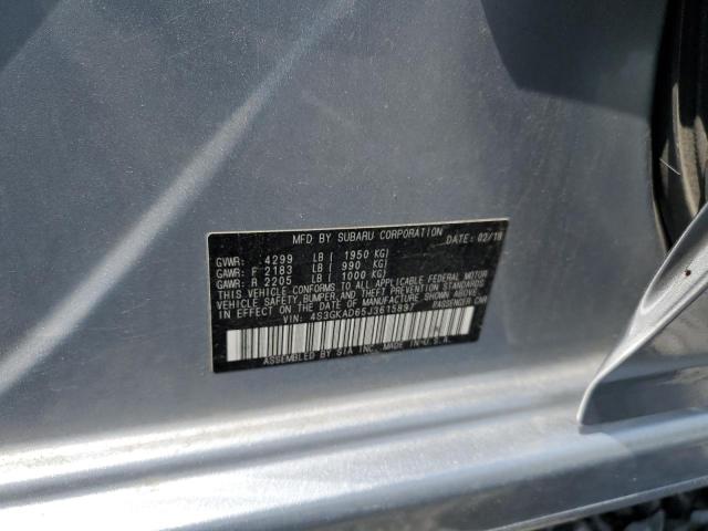 2018 SUBARU IMPREZA PR 4S3GKAD65J3615897