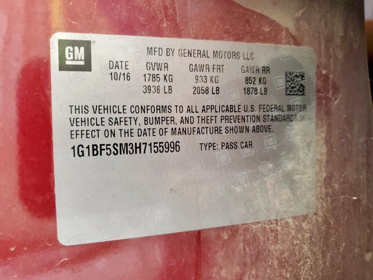 CHEVROLET CRUZE PREMIER