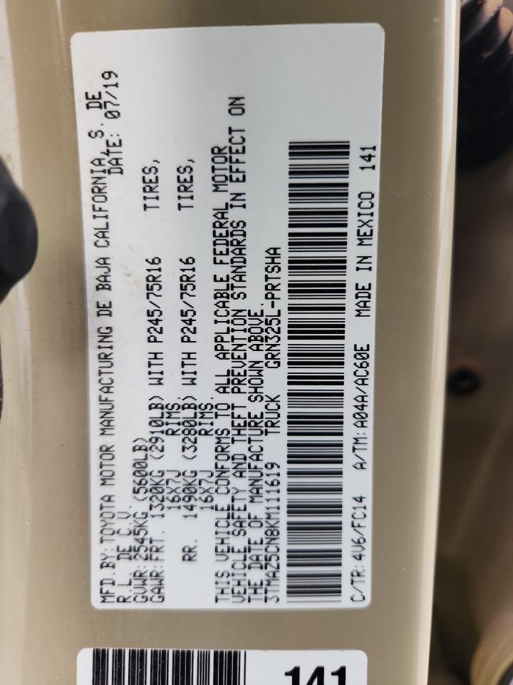 TOYOTA TACOMA DOUBLE CAB