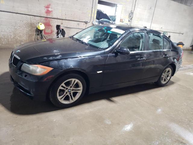 BMW 328 XI 2008 black sedan 4d gas WBAVC935X8K039832 photo #1