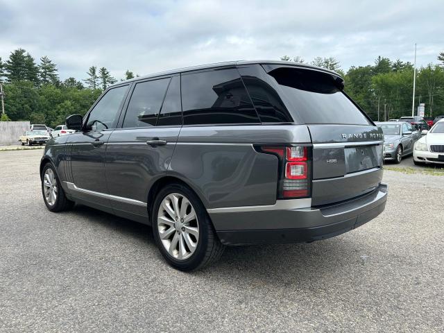 Vin: salgs2vf8ga265005, lot: 64497695, land rover rangerover hse 20163