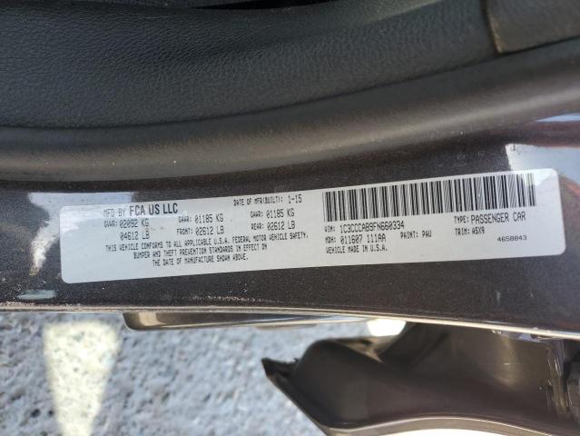 2015 CHRYSLER 200 LIMITE 1C3CCCAB9FN660334