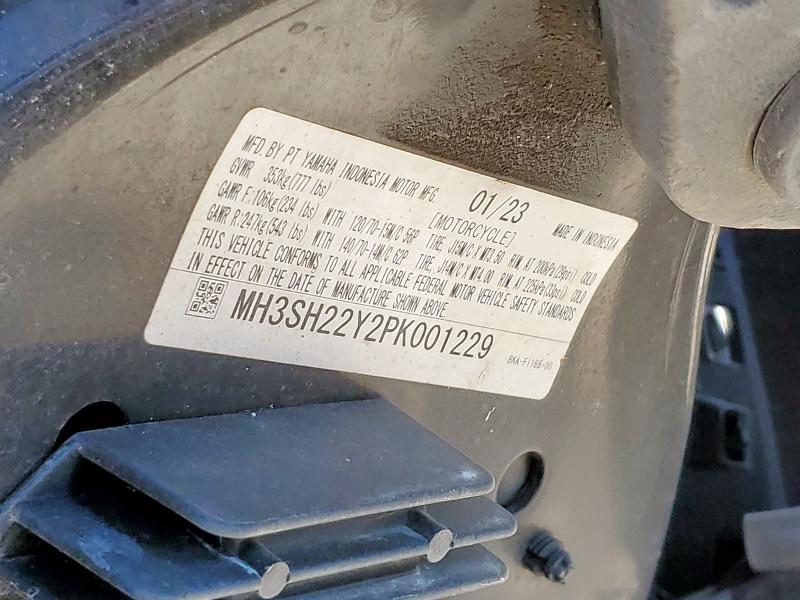 2023 YAMAHA CZD300 A MH3SH22Y2PK001229