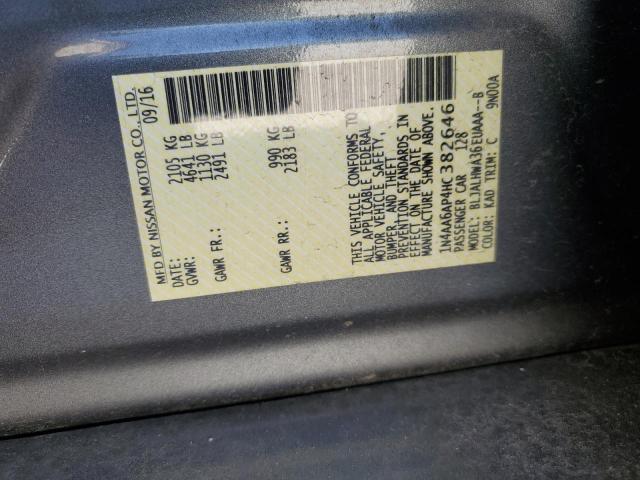 2017 NISSAN MAXIMA 3.5 1N4AA6AP4HC382646