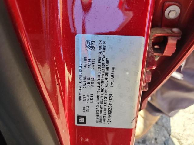 2014 BUICK VERANO CON - 1G4PR5SK5E4131257