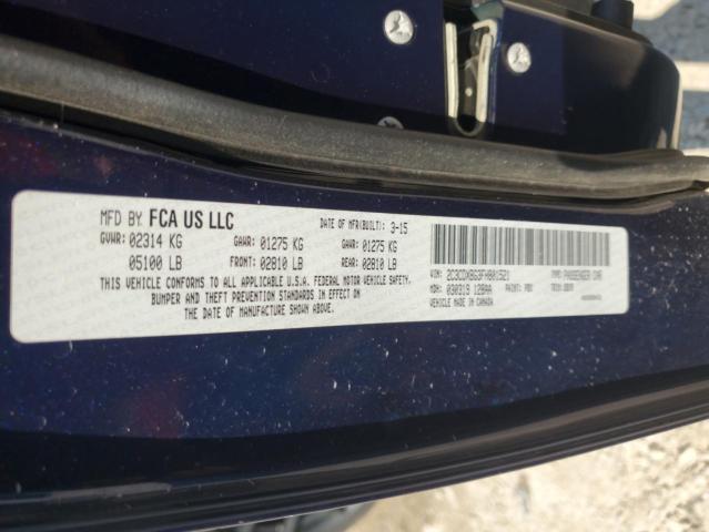 2015 DODGE CHARGER SE 2C3CDXBG3FH801521