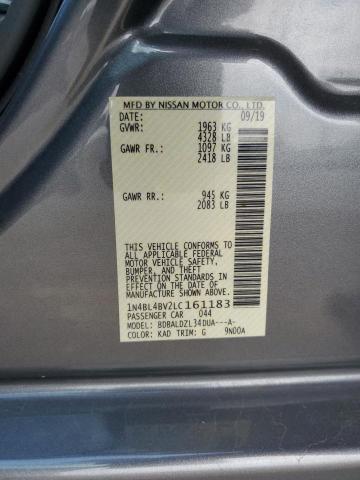 2020 NISSAN ALTIMA S - 1N4BL4BV2LC161183