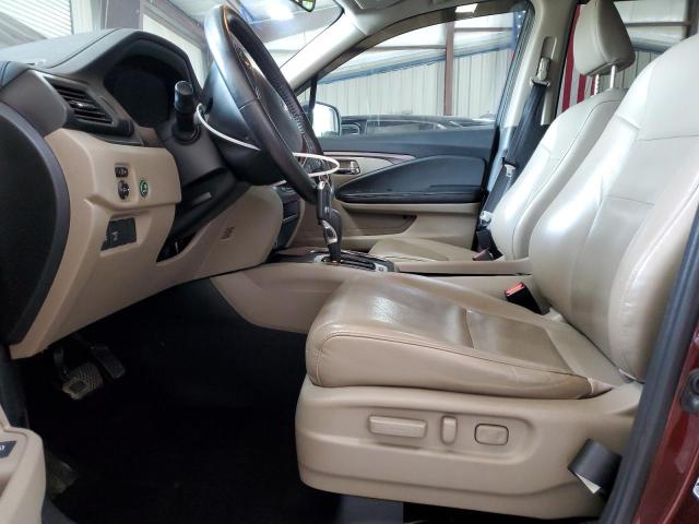 2017 HONDA RIDGELINE 5FPYK3F55HB014563