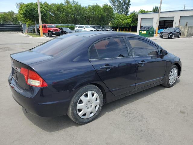 HONDA CIVIC LX 2009 blue  gas 2HGFA16559H516185 photo #4