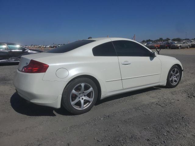 INFINITI G35 2003 white  gas JNKCV54E83M222217 photo #4
