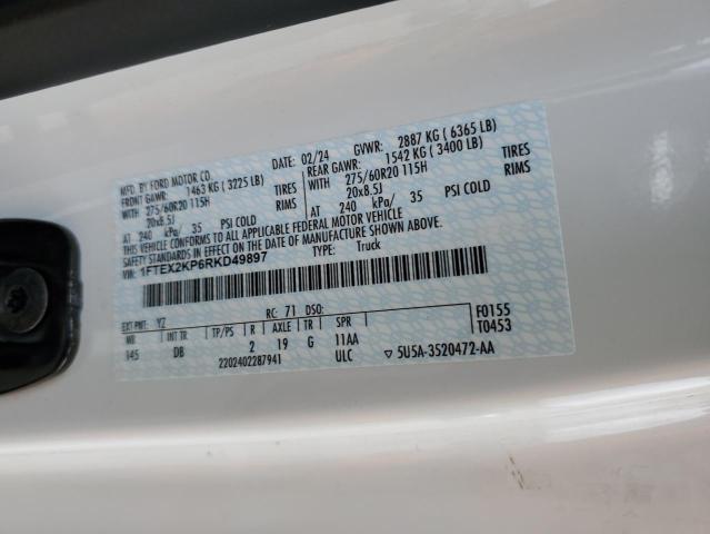 2024 FORD F150 STX - 1FTEX2KP6RKD49897