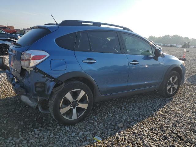 SUBARU XV CROSSTR 2014 blue  hybrid engine JF2GPBKC8EH316401 photo #4
