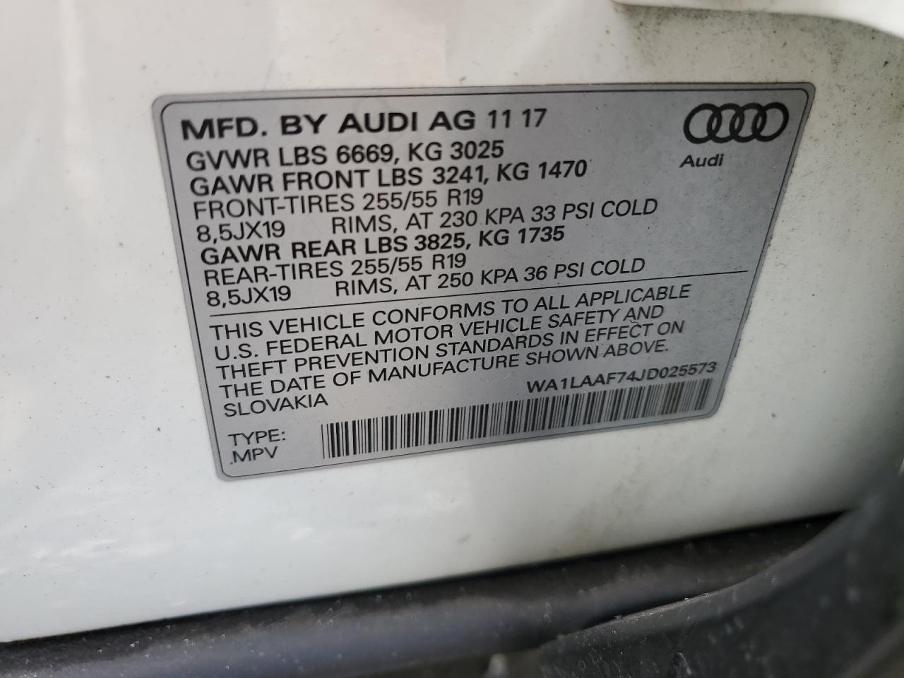 AUDI Q7 PREMIUM PLUS