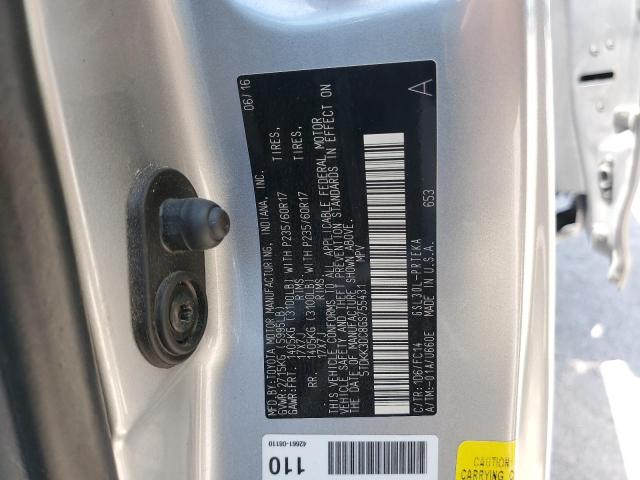 2016 TOYOTA SIENNA LE 5TDKK3DC8GS755431