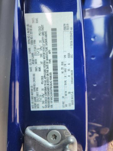 2016 FORD ESCAPE SE - 1FMCU0G76GUC18835