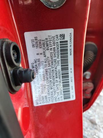 2020 HONDA CIVIC EX 2HGFC1F3XLH682931